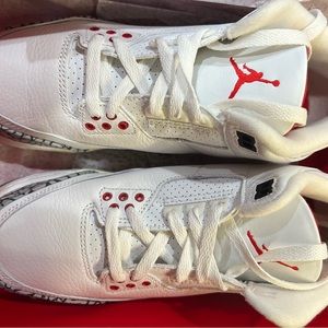 Air Jordan three retro youth size 7 redesigned